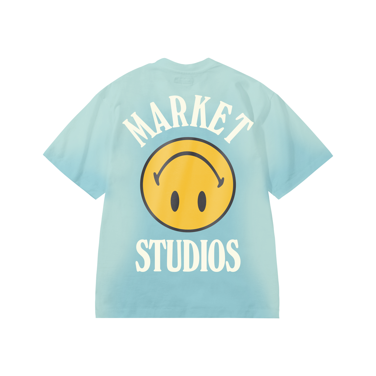 MA®️KET Smiley Upside Down Lockup Tee