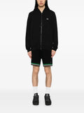 Lacoste classic fit zip-up fleece hoodie