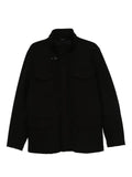 Fay toggle-fastening flap-pocket jacket