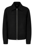 TOMBOY zip-up wool jacket