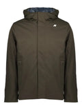 K-Way Jacko twill hooded windbreakers