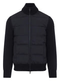 Moncler horizontal-quilted padded jacket