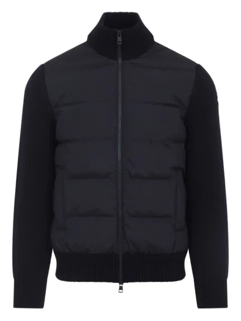 Moncler horizontal-quilted padded jacket