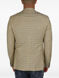 Prada check-pattern blazer