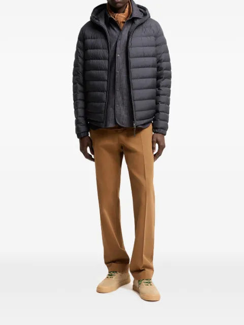 Moncler Solienn hooded short down jacket
