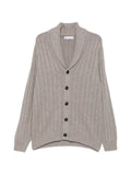 Brunello Cucinelli cashmere ribbed cardigan