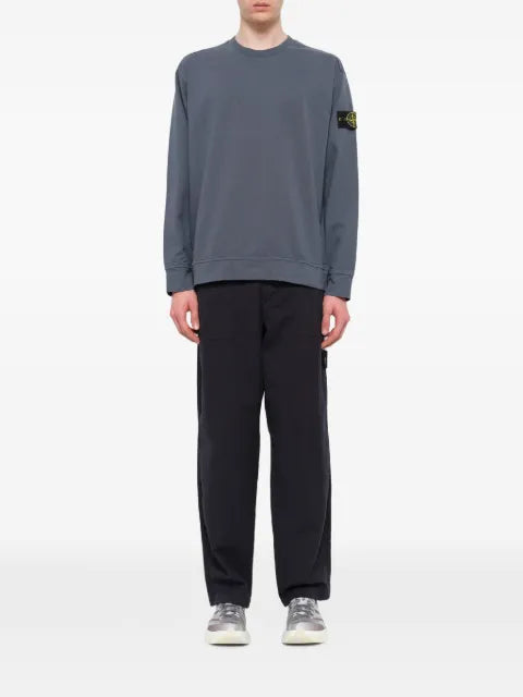 Stone Island 6100057 heavy organic-coton jersey sweatshirt
