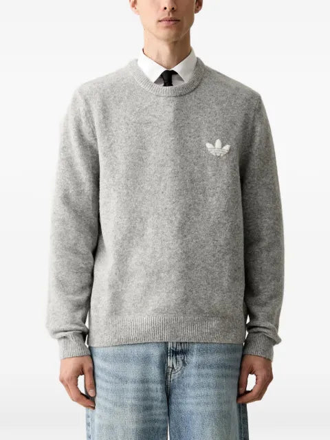 adidas Trefoil Essentials fully knit sweater
