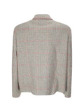 Golden Goose Journey Prince of Wales check jacket