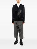 Junya Watanabe jacquarded patchwork cardigan