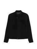 Homme Plissé Issey Miyake pleated high-neck jacket