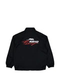 Neighborhood logo-print zip-up jacket