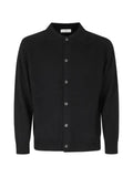 DUNST spread-collar button-up cardigan