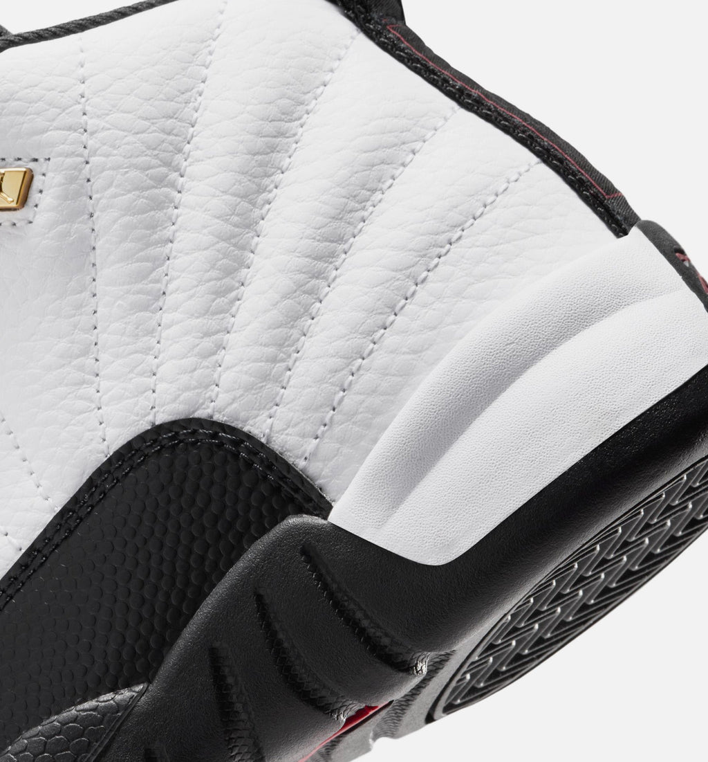 Air Jordan 12 Retro Taxi | Preschool Lifestyle Shoe | White/Black/Taxi