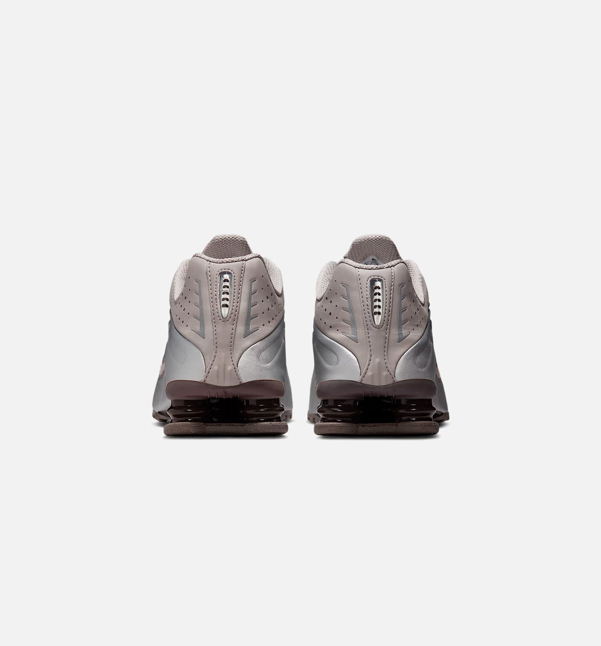 Shox R4 Men's Lifestyle Shoe – Cave Stone/College Grey/Baroque Brown