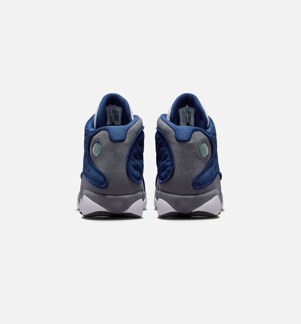 Air Jordan 13 Retro Navy & Flint Grey Men's Lifestyle Shoes - Navy/University Blue/Flint Grey/White
