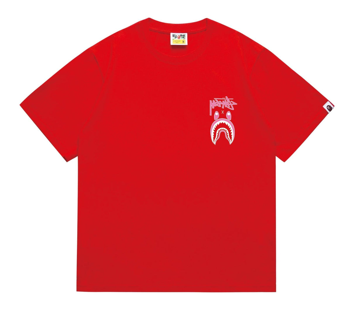 BAPE Tonal Shark Wordmark Graphic T-Shirt