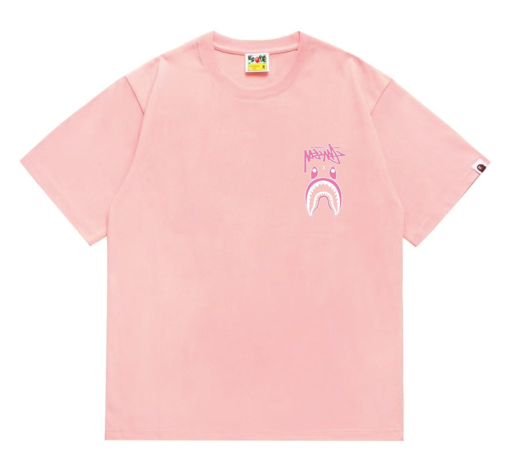 BAPE Tonal Shark Wordmark Graphic T-Shirt