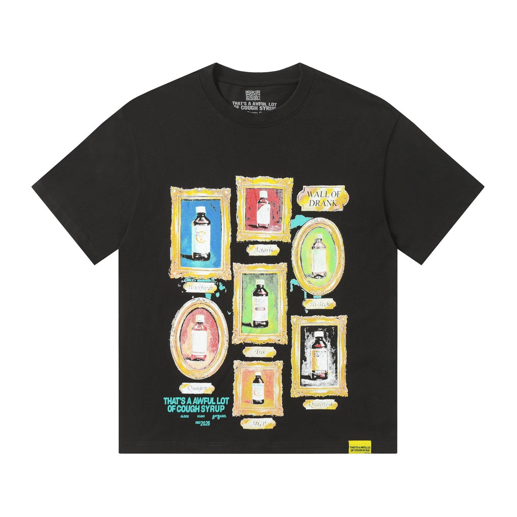 THAT'S A AWFUL LOT OF COUGH SYRUP Bottle Graphic T-Shirt