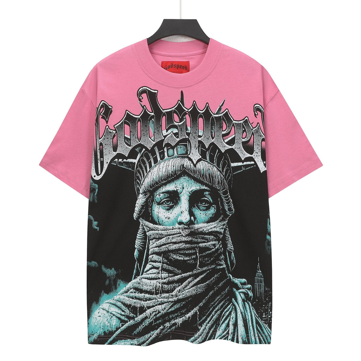 Godspeed Statue of Liberty Graphic T-Shirt