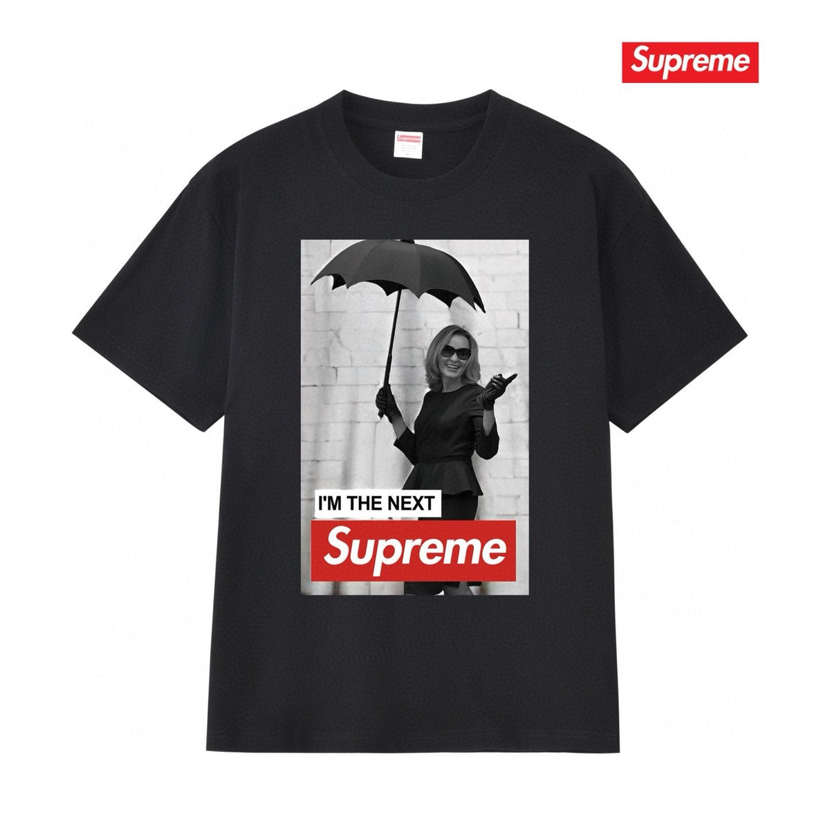Supreme Umbrella Photo Graphic T-Shirt