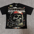 Godspeed Astronaut Skull Graphic T-Shirt