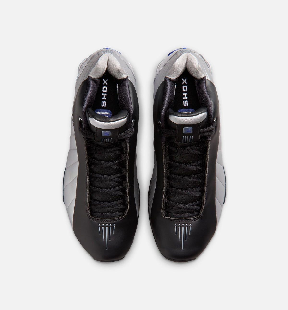 Nike Shox BB4 OG Men's Shoe – Black/Metallic Silver/Lapis